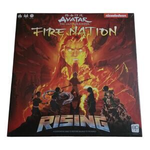 Avatar The Last Airbender Fire Nation Rising Board Game NEW SEALED